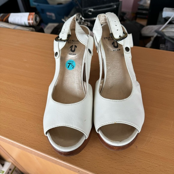 True Religion Wedge Heel Shoes - Picture 2 of 10